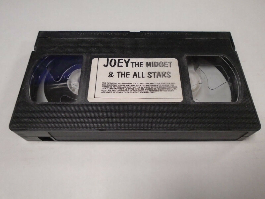 Joey the Midget & The All Stars Adult VHS 051419AMP