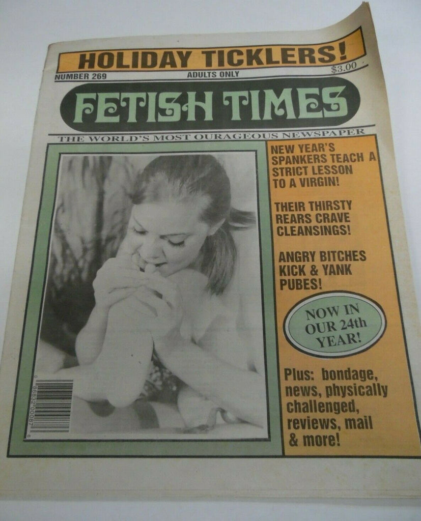 Fetish Times Newspaper Holiday Ticklers #269 1995 121719lm-ep2