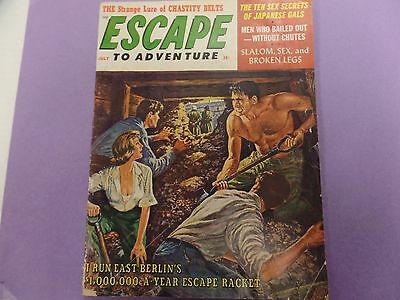 Escape To Adventure Adult Magazine Lure Of Chastity Belts July 1953 040816lm-ep3