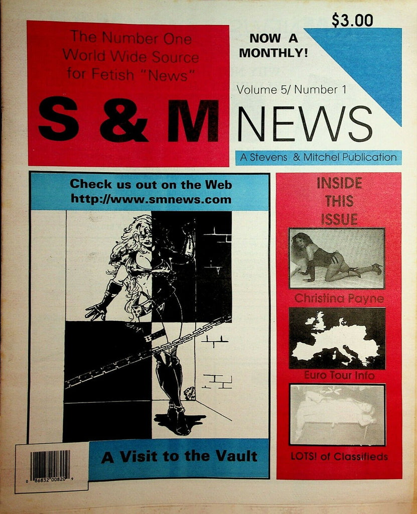 S & M News Newspaper Christina Payne vol.5 #1 1998 030320lm-ep