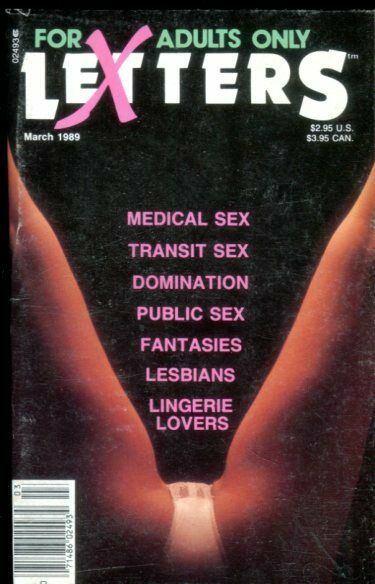 X Letters Digest Domination / Lingerie Lovers march 1989 020619lm-ep