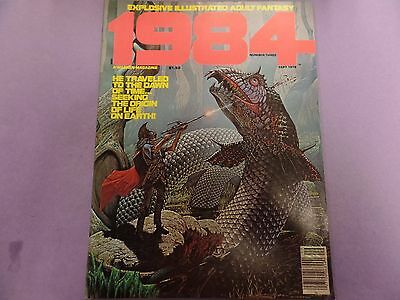 1984 Illustrated Adult Fantasy Magazine #3 September 1978 041516lm-ep5 - New