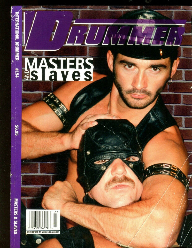 Drummer Gay Magazine Manhandled #194 1996  011026lmp