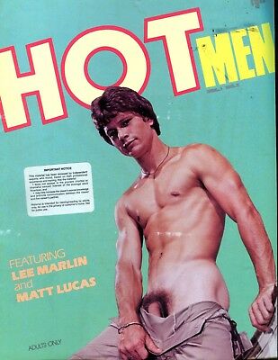 Hot Men Gay Magazine Lee Marlin & Matt Lucas vol.1 #2 1980's 010318lm-ep