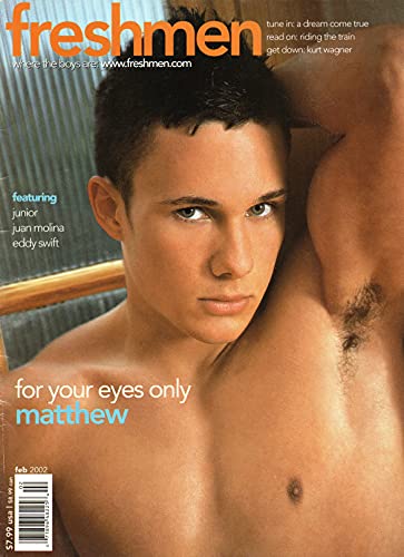 FRESHMEN Magazine February 2002 Matthew Young Junior Juan Molina Eddy Swift Adult Gay Male Interest