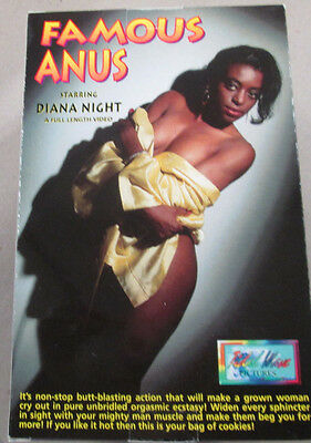 Famous Anus Adult VHS Tape Diana Night XXX ex 010715lm-ep7