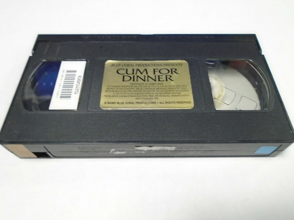 Cum for Dinner Blue Coral Productions 1995 Adult VHS 030619AMP2