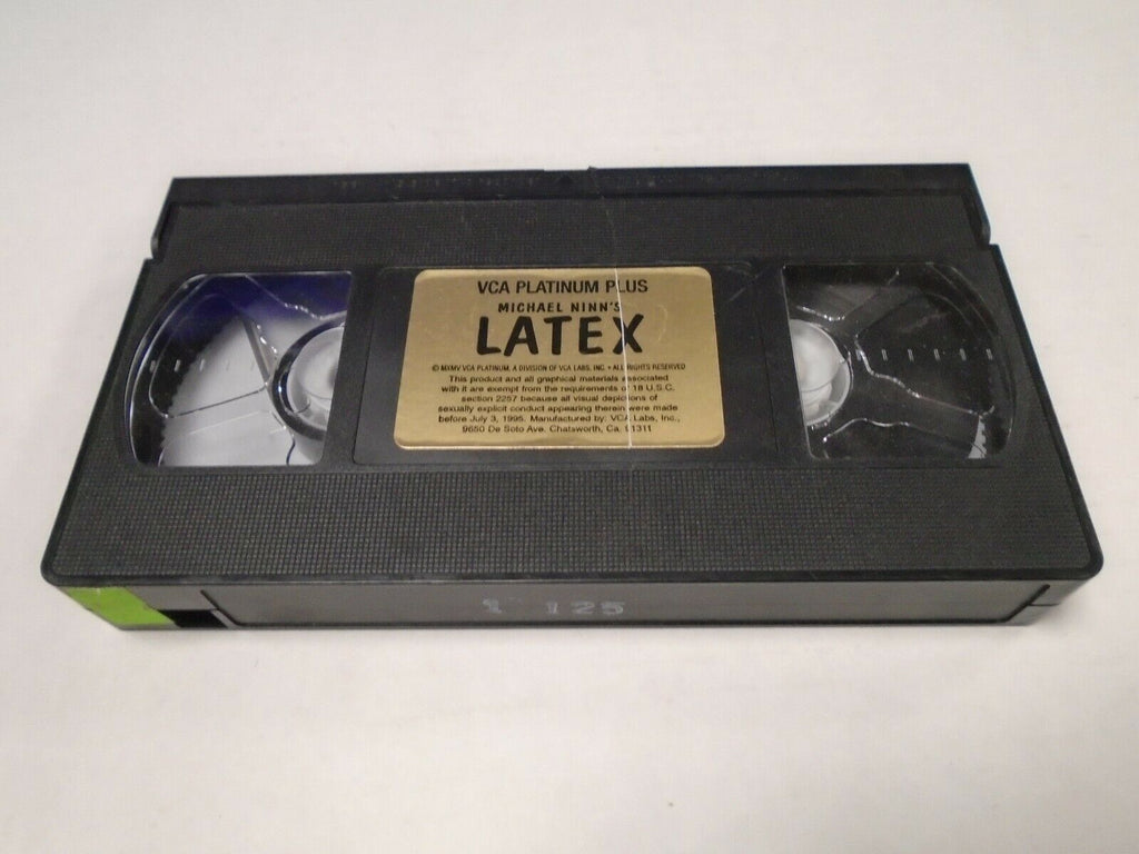 Latex Michael Ninn VCA Platinum 1995 Adult VHS 051419AMP2