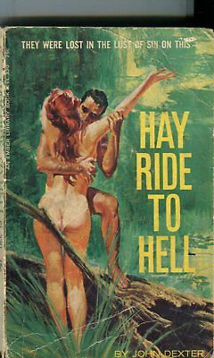 Hay Ride To Hell Novel by John Dexter 1966 Ember Books 041614lm-epa2