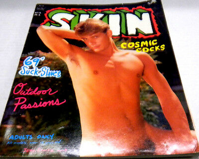 Skin Gay Adult Magazine "Outdoor Passions" Vol.12 1990 vg 100813lm-ep