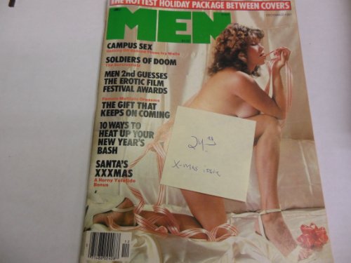 Men Busty Adult Magazine X-mas Issue "Nina" "Ron Jeremy" 1981