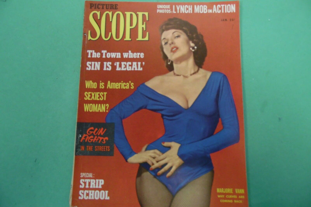 Picture Scope Magazine Marjorie Vann January 1953 102916lm-ep