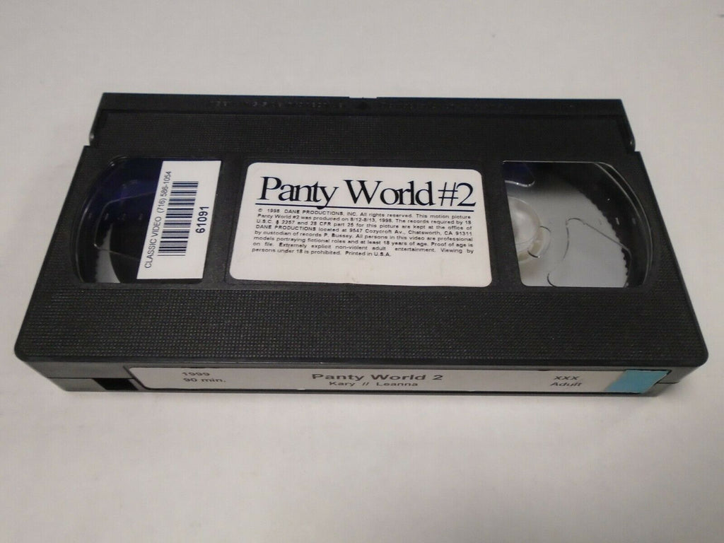 Panty World #2 Kary Leanna 1999 90mins Adult VHS 050819AMP2