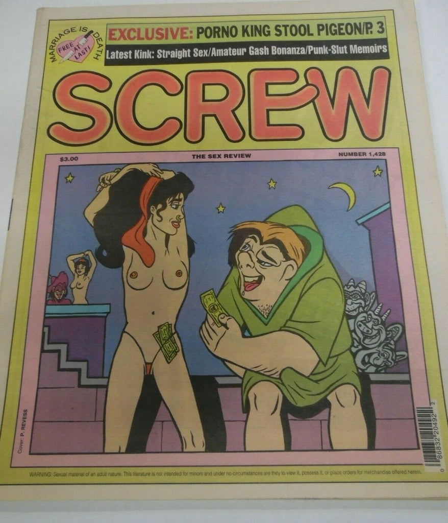 Screw Screw Newspaper Quasimodo #1428 July 15, 1996 121419lm-ep2