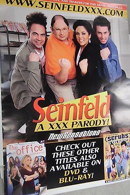 Seinfeld A XXX Parody Poster by New Sensations 24 x 17