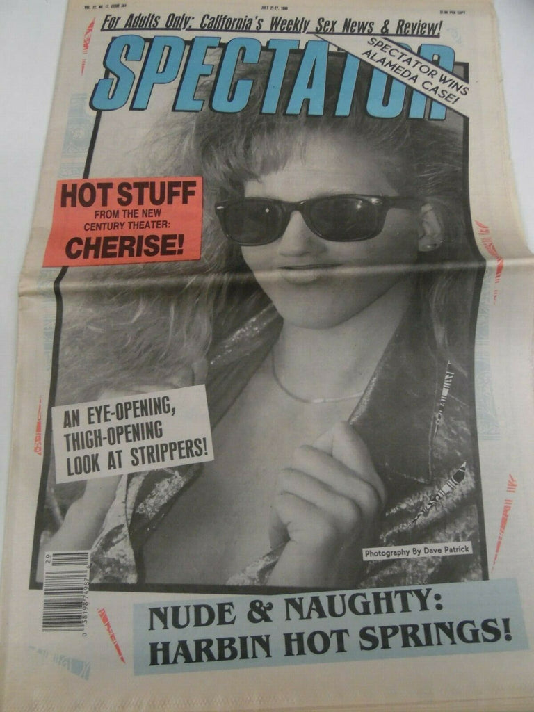 Spectator Newspaper Cherise July 21-27, 1989 042919lm-ep2