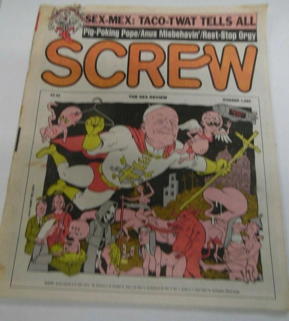 Screw Newspaper Anus Misbehavin' #1280 September 13, 1993 121719lm-ep2