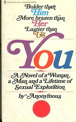 You Adult Novel by Anonymous Sexual Exploration 1975 121917lm-ep