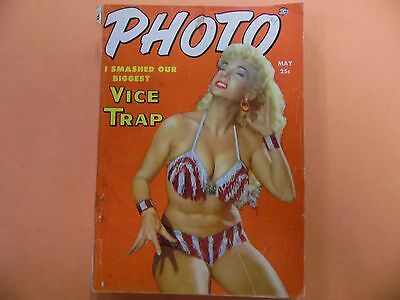 Photo Digest Glamour Girls Magazine Anita Ekberg May 1954 051816lm-ep