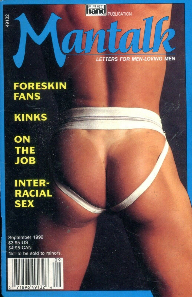 Mantalk Gay Digest Foreskin Fans September 1992 112818lm-ep