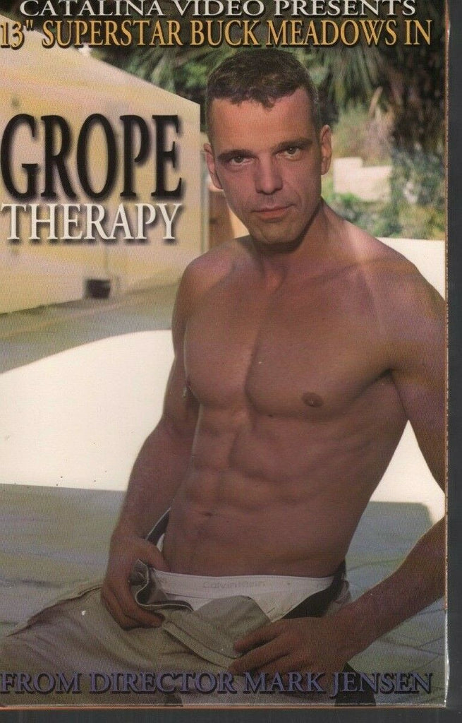 Grope Therapy Alec Martinez Buck Meadows Gay Male Adult VHS 061219AMP2