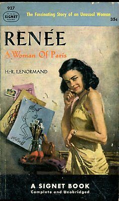 Renee A Woman Of Paris Novel by H.R. Lenormand 1952 Signet 032818lm-ep
