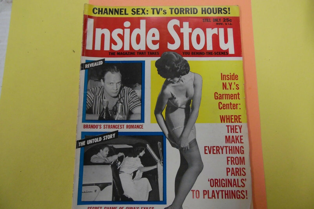 Inside Story Magazine Marlon Brando November 1961 CLEARANCE 110916lm-ep5