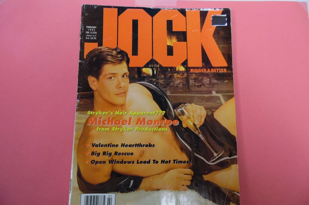 Jock Gay Magazine Michael Monroe February 1992 011217lm-ep