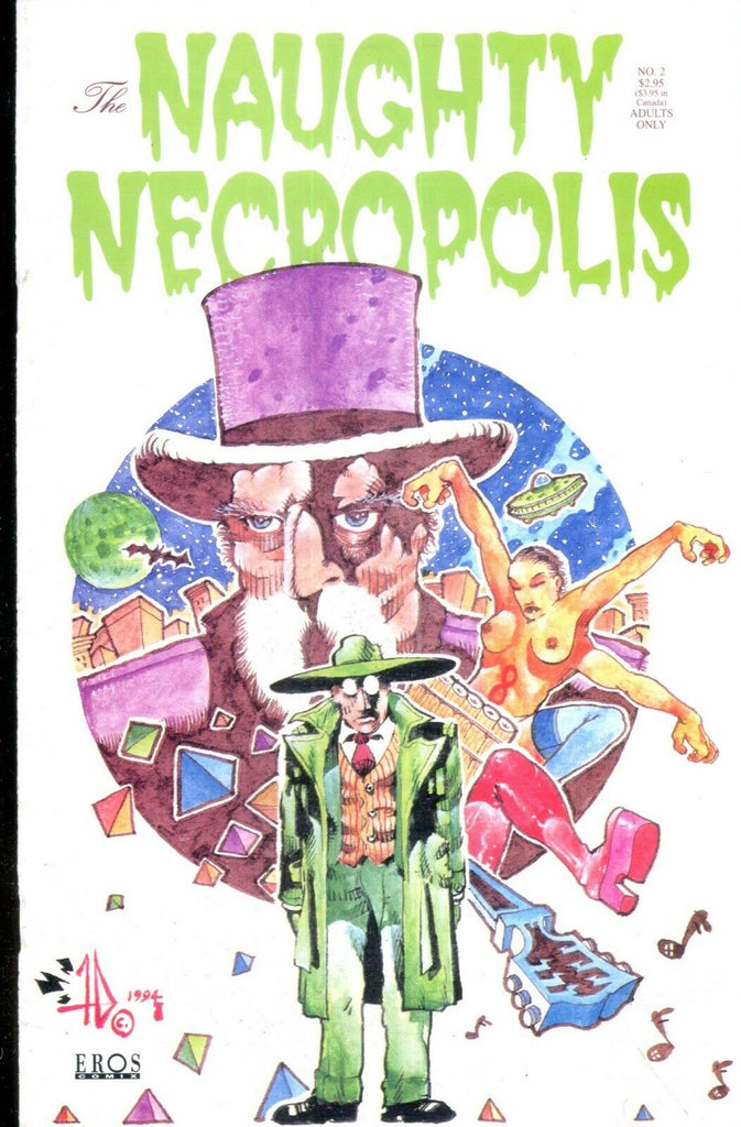 The Naughty Necropolis Comic #2 1995 Eros Comix 010719lm-ep