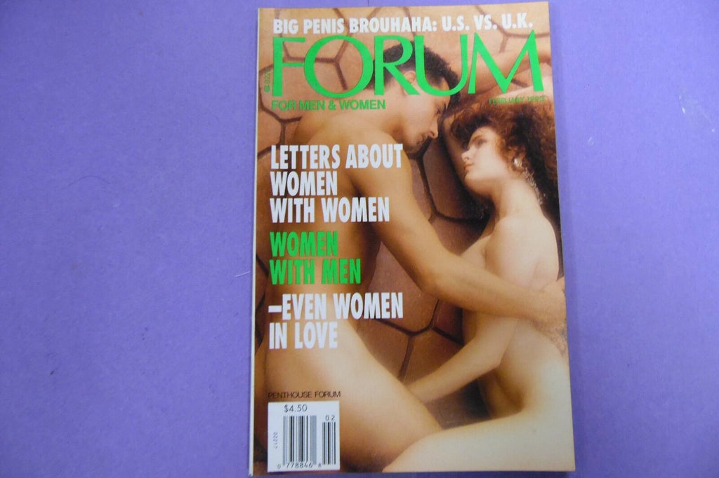 Forum Digest Big Penis Brouhaha February 1993 092016lm-ep