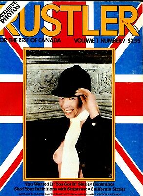 Rustler Magazine Shirley Hemmings vol.1 #9 1980 111117lm-ep