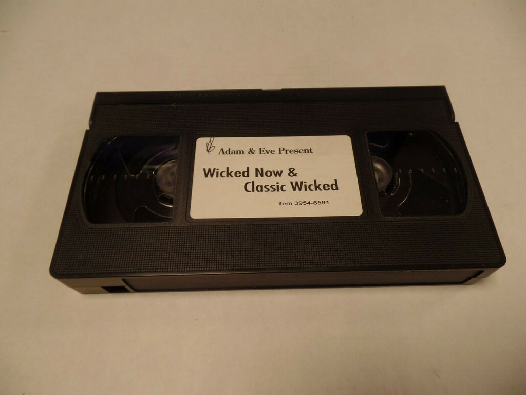 Wicked Now & Classic Wicked Adam & Eve Adult VHS 052219AMP2