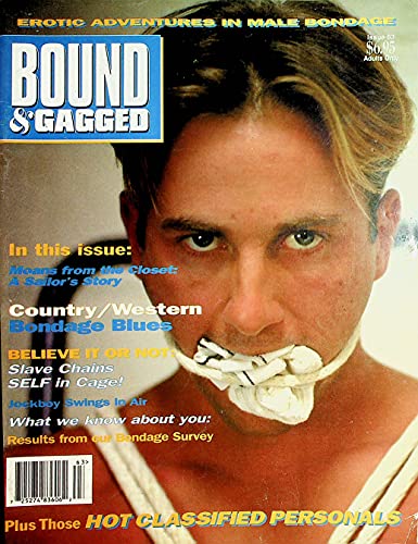 Bound & Gagged Gay Magazine A Sailor's Story #63 March 1998