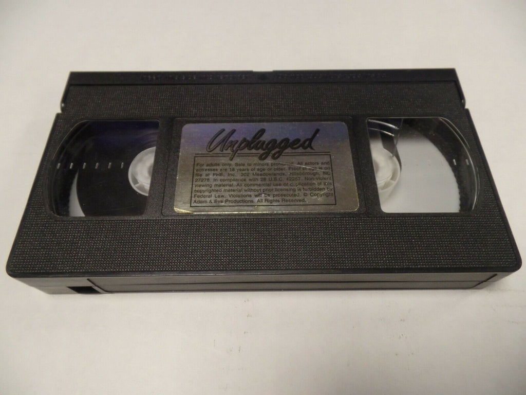 Unplugged Adam & Eve Productions Adult VHS 051619AMP2