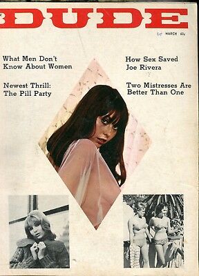 Dude Busty Magazine Peggy Bravo March 1964 031718lm-ep