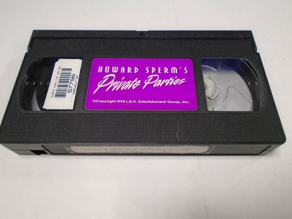 Howard Sperm's Private Parties Dominique Simone 1994 Adult VHS 022619AMP