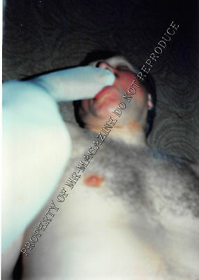 Adult 1970s Photo 3.5x5 Foot Fetish Man Stepped on High Heels Domination 33HT
