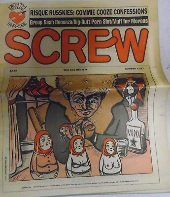 Screw Fetish Newspaper The Sex Review November 1993 052618lm-ep