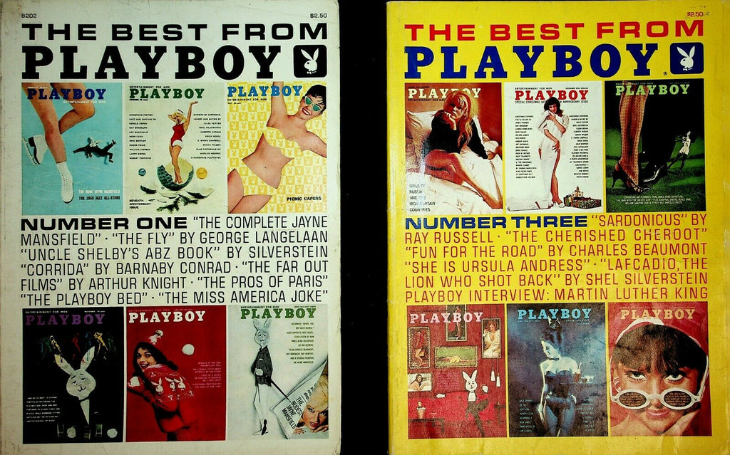 Lot of 4 The Best From Playboy 1964-1971 #1,3,4,5 042920lm-ep3