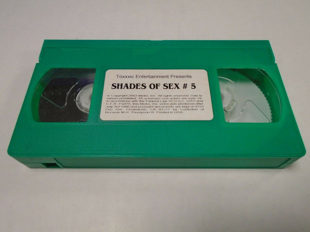Shades of Sex #5 Toxxxic Ent 2003 Metro Adult VHS 042219AMP3