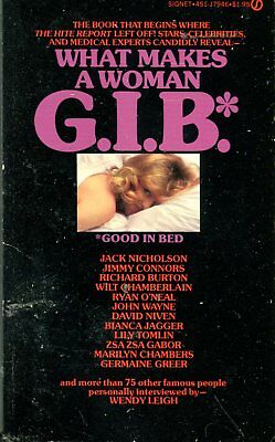 What Makes A Woman Good In Bed Novel by Wendy Leigh 1977 042214lm-epa