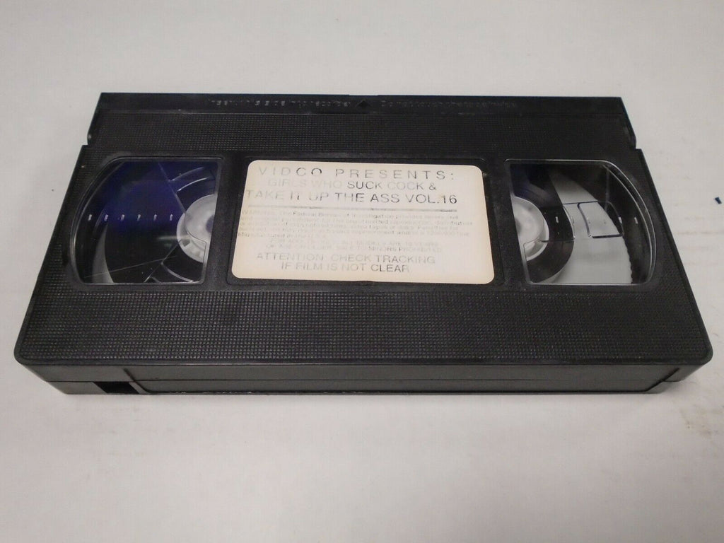 Girls Who Suck Cock Take it Up the Ass Vol 16 Vidco Adult VHS 051419AMP