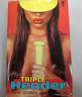 Triple Header Adult VHS Tape Hyapatia Lee/Lisa Deleeuw XXX ex 020415lm-ep4