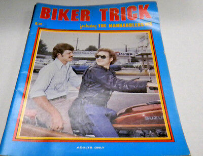 Biker Trick Gay Adult Magazine #6 vg 123113lm-ep - Used