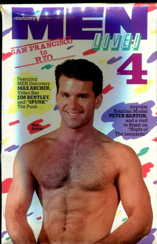 Advocate Men Live! Gay VHS #4 Peter Barton / Max Archer XXX 012720lm-ep2