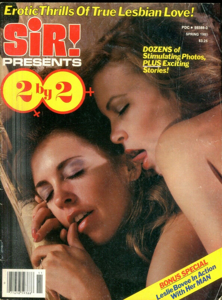 Sir! Presents 2 by 2 Magazine Leslie Bovee Spring 1981 022019lm-ep