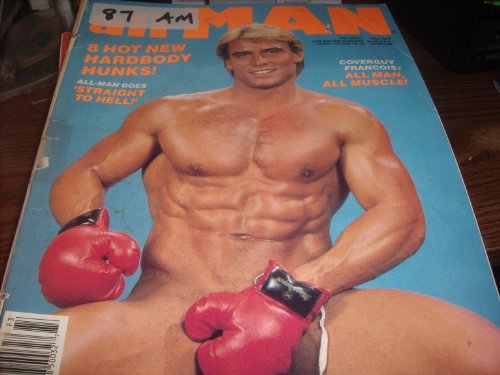 All Man Adult Gay Magazine Fall 1987 Coverguy: Francois