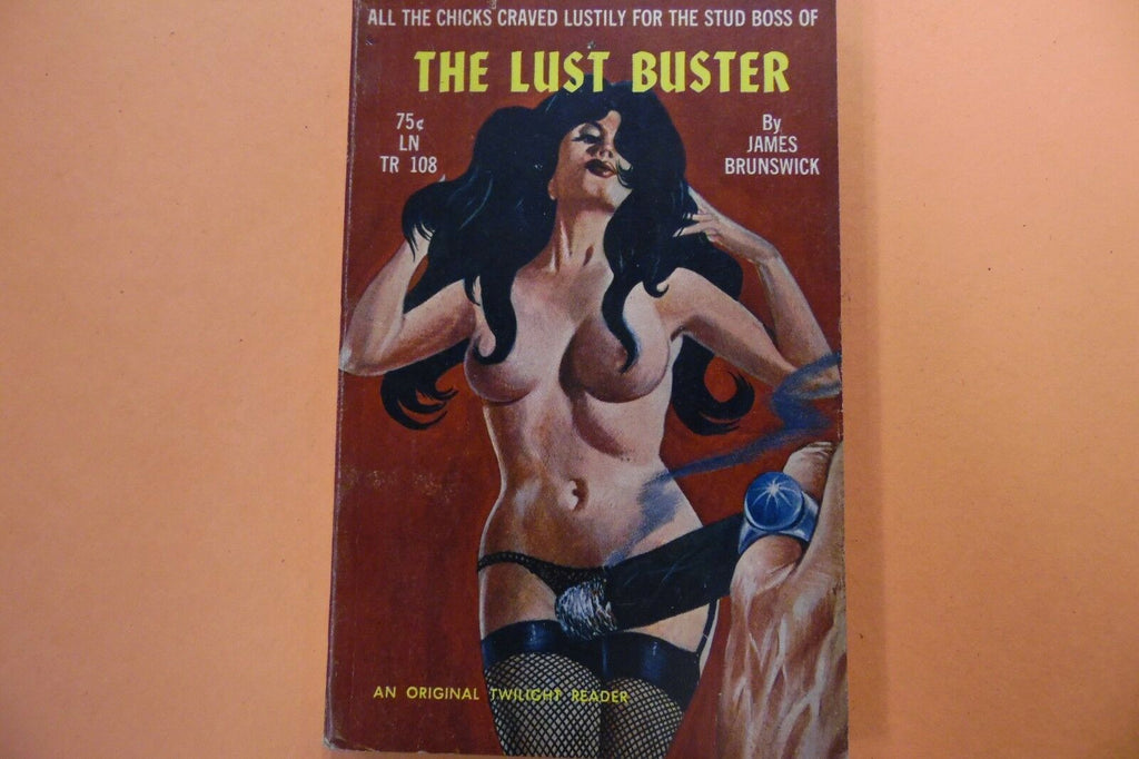 The Lust Buster Adult Novel by James Brunswick 1963 110216lm-ep