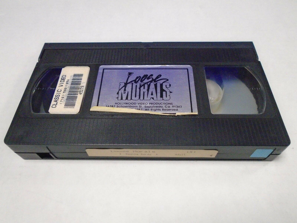 Loose Morals Regina Bardo Kristara Barrington 1987 Adult VHS 021919AMP3