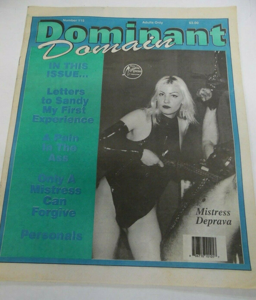 Dominant Domain Newspaper A Pain In The Ass #115 2002 120819lm-ep